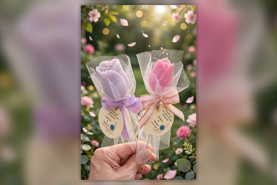 Tulipán cera soja