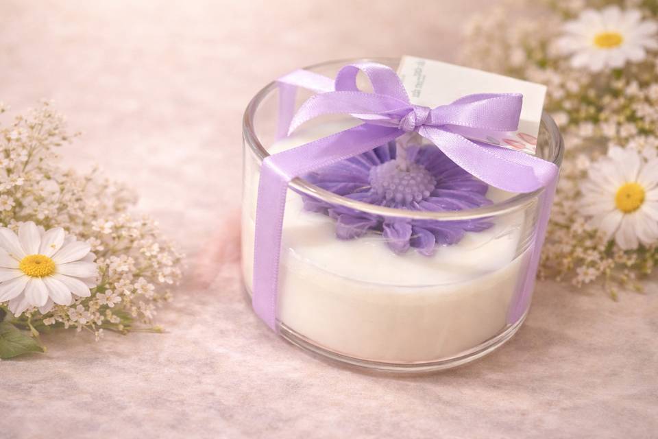 Vela Flor de Lavanda