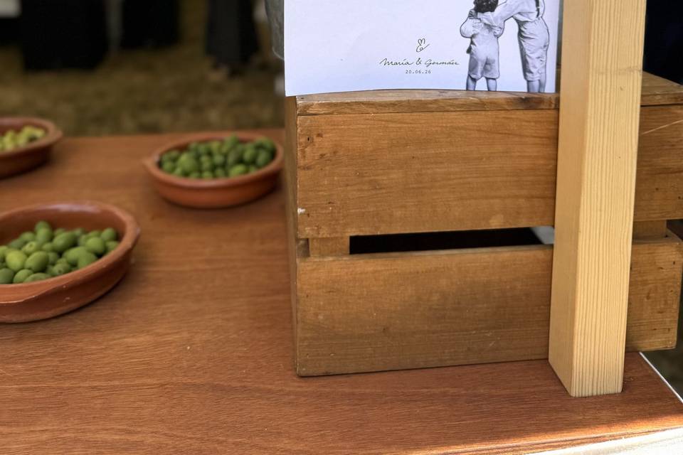 Cartelería aperitivo