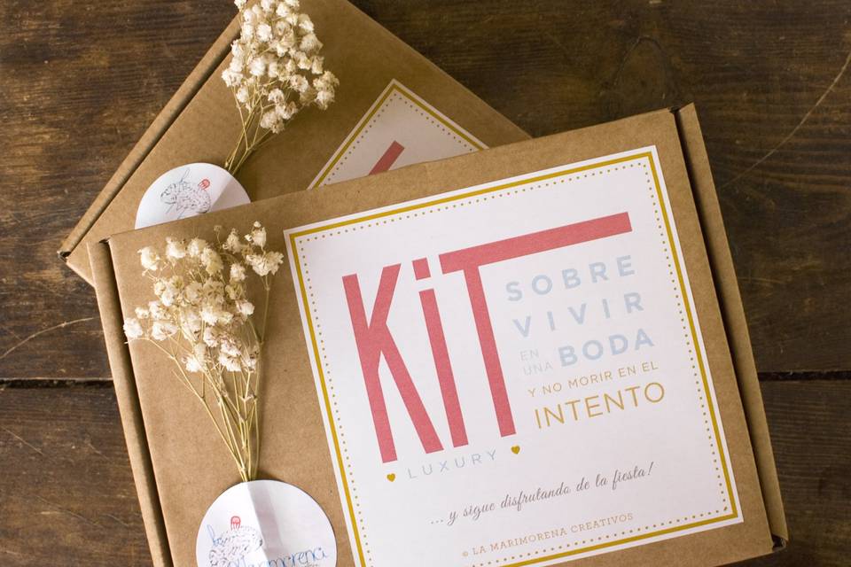 Kit de aseo para baño Luxury