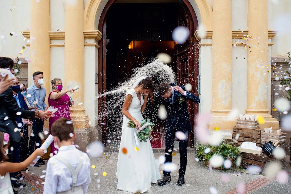 Preparativos de la novia