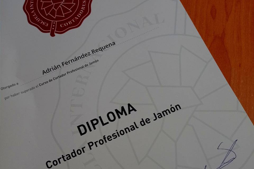 Diploma escuela Internacional