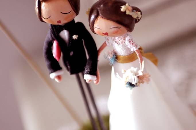 Muñecos de boda personalizados
