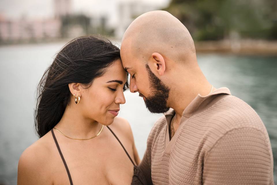 Pareja enamorada