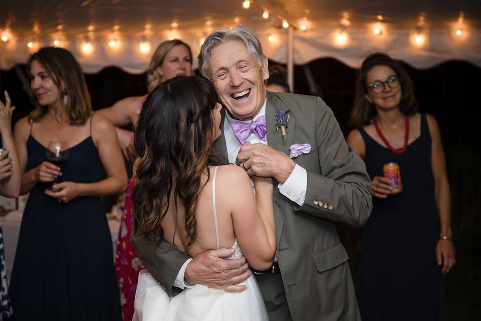 Baile con el padre