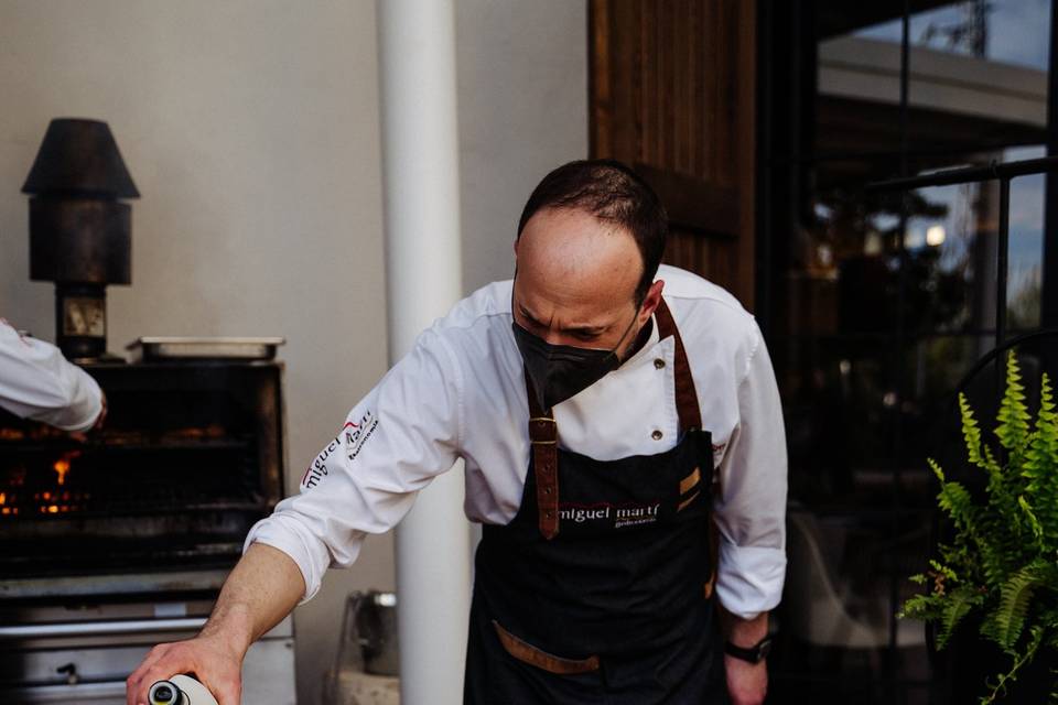 Buffet barbacoa en josper