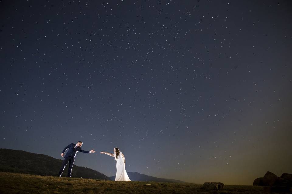 Baja las estrellas