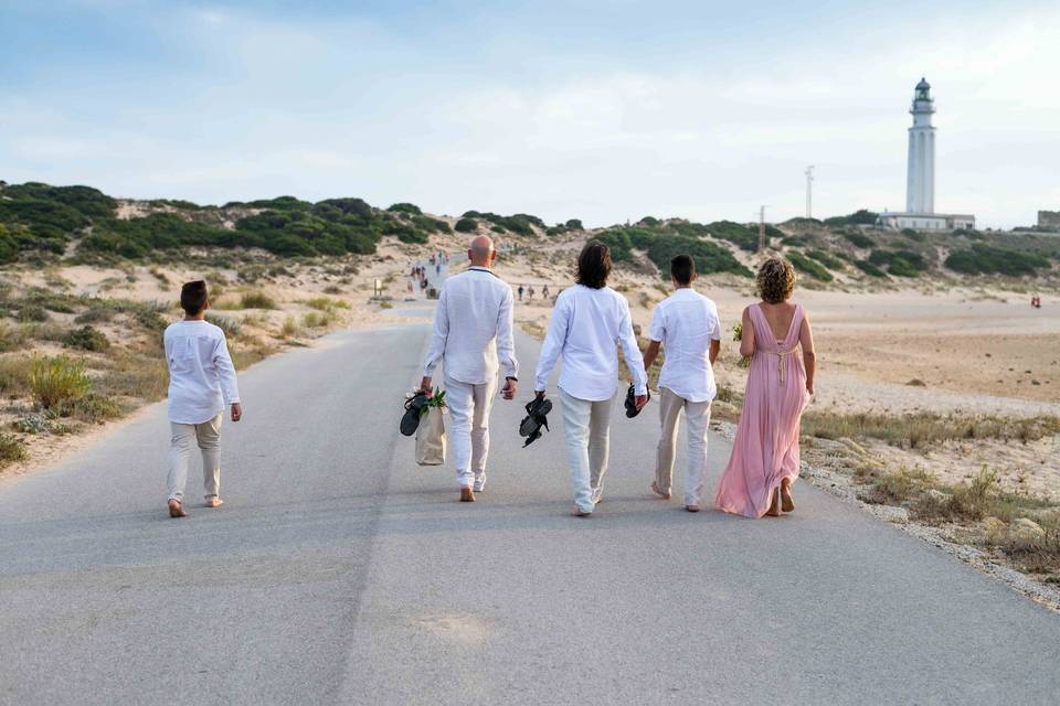 Boda en Caños de Meca