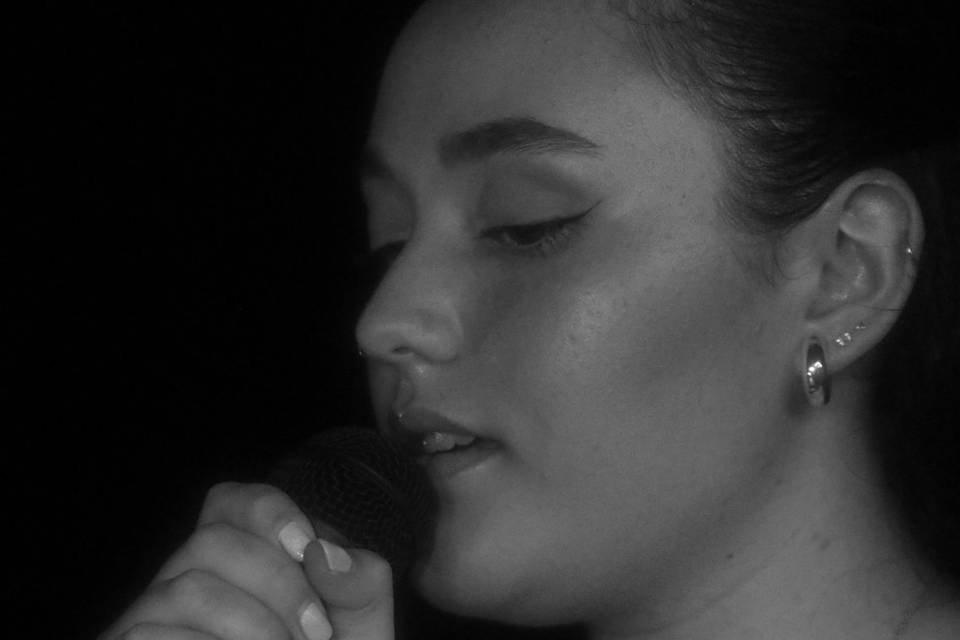 Black and white