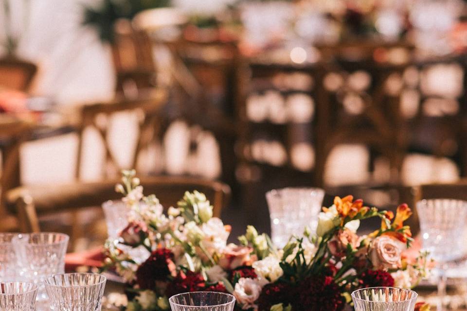 Banquete de boda en Ibiza