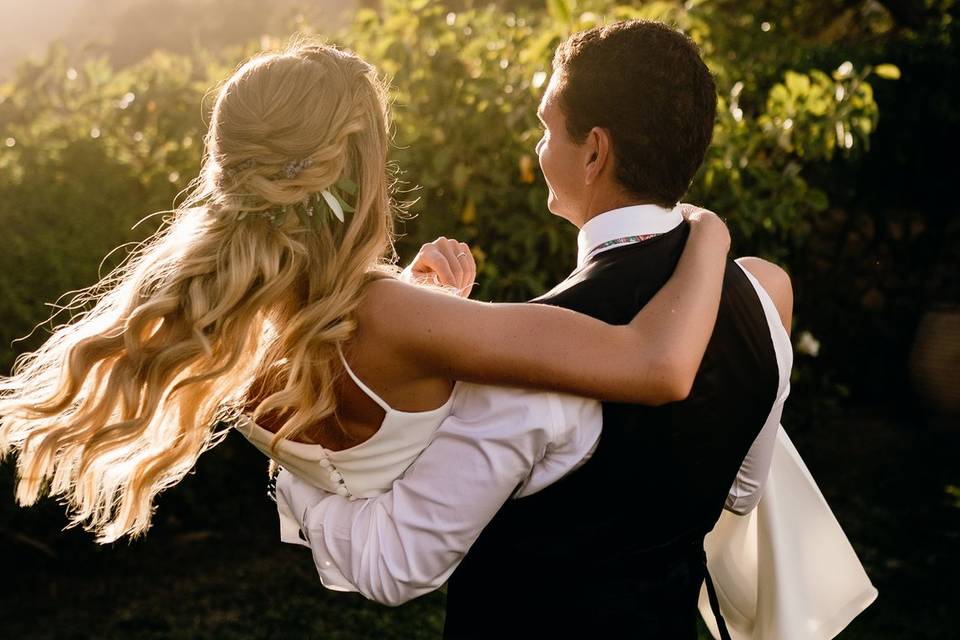 Banquete de boda en Ibiza