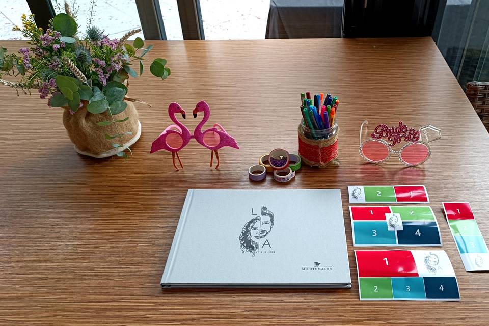 Set mesa de libro