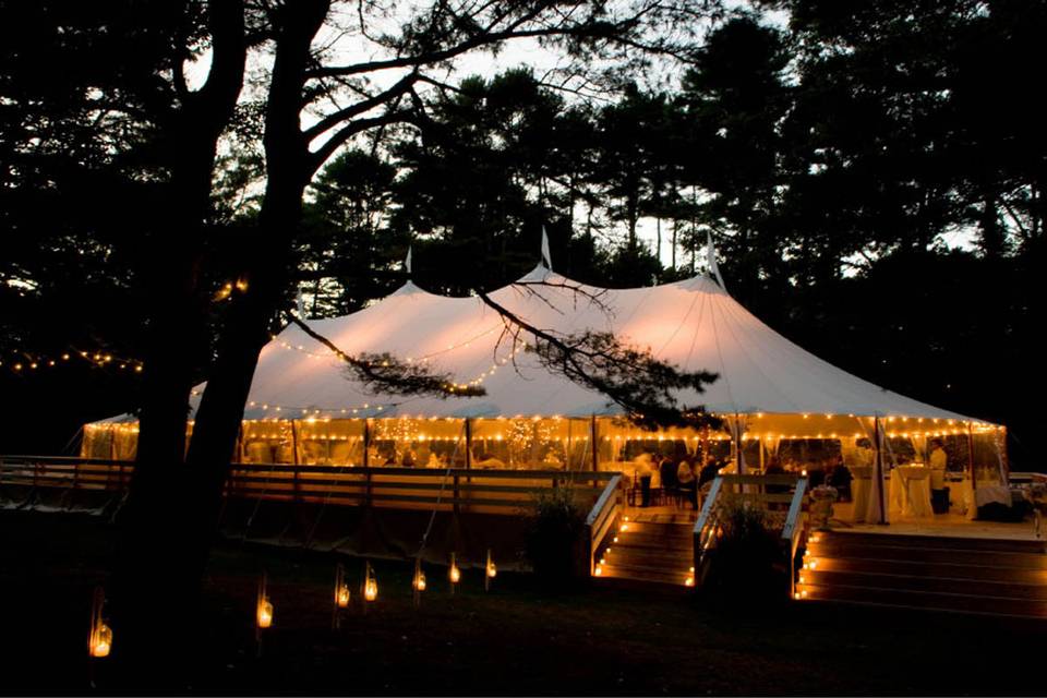 Carpa fija para las parejas