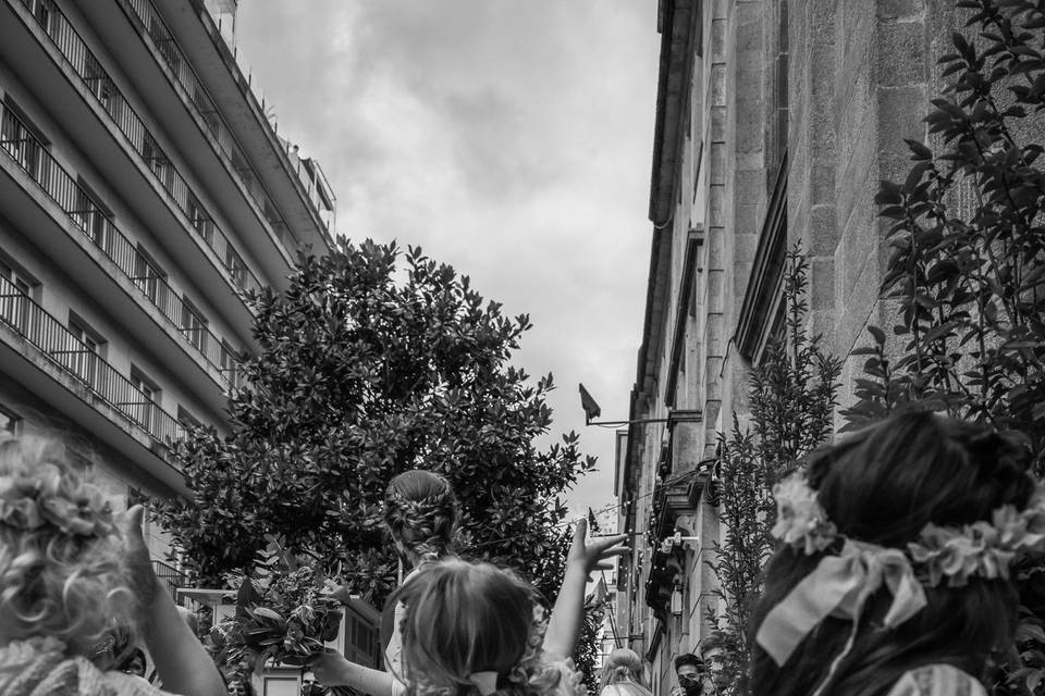 Las peques de la boda