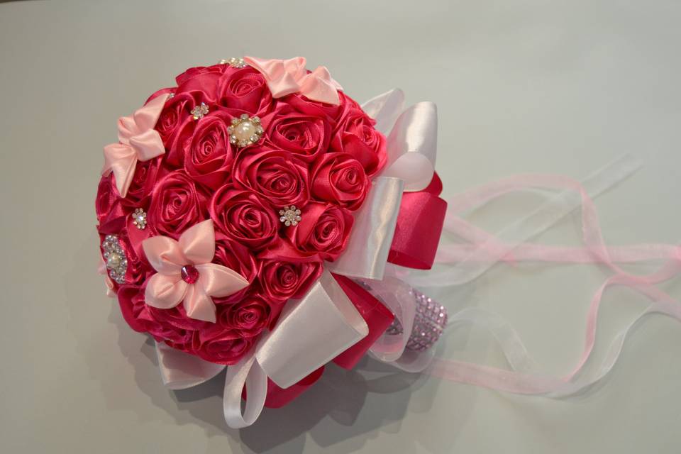 Bouquet de Novias tonos rosas