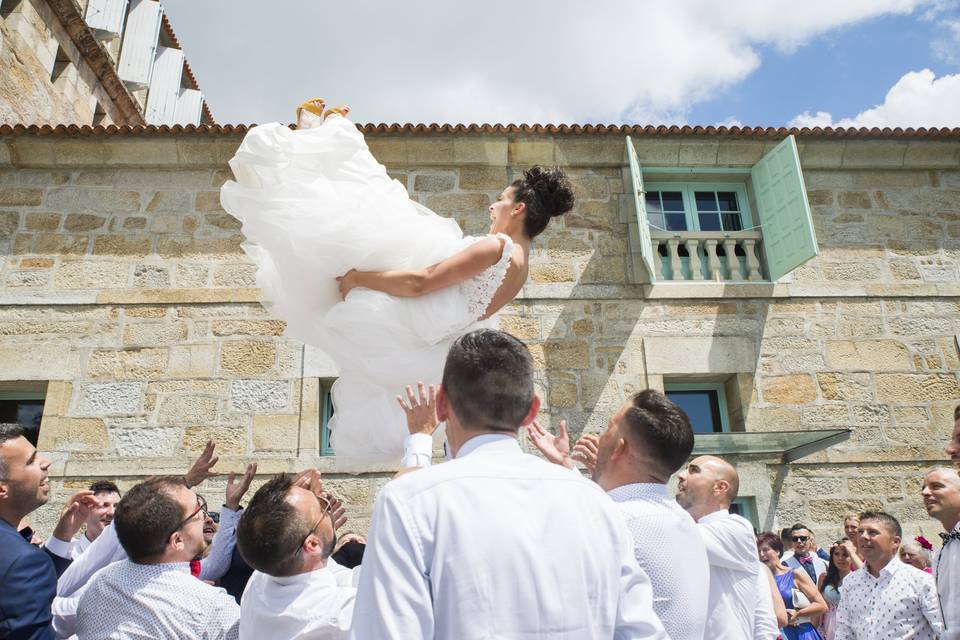 Boda Blanco y en corbata