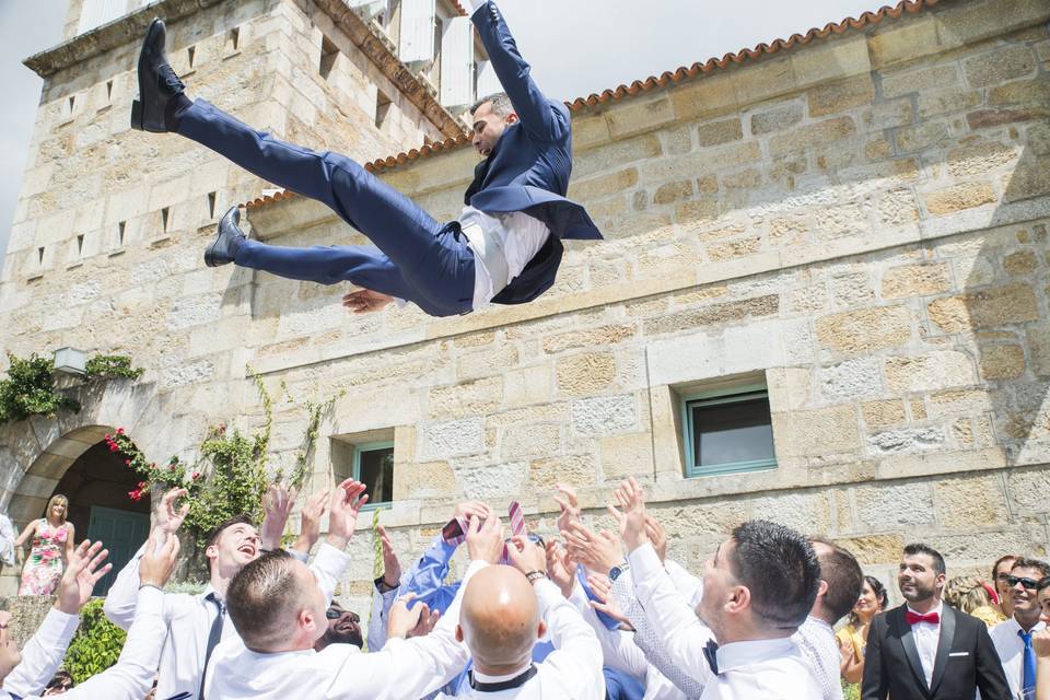 Boda Blanco y en corbata