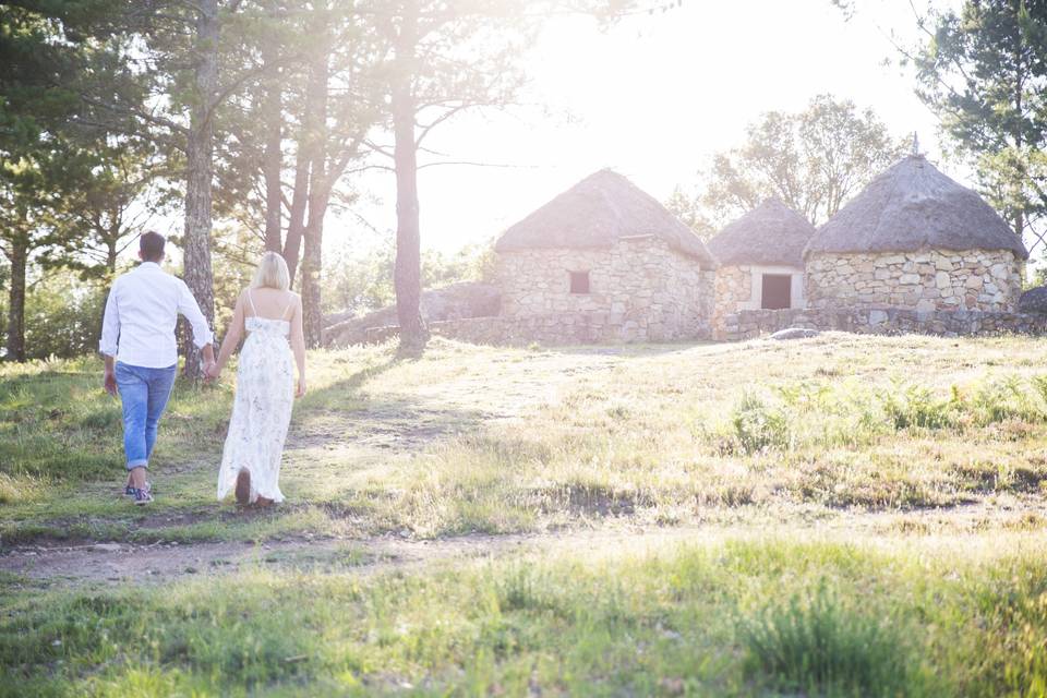 Eva y jesus postboda