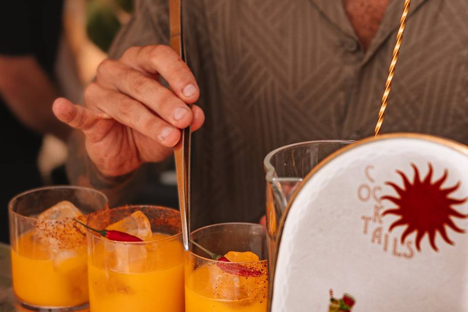 Sexy passion cocktail