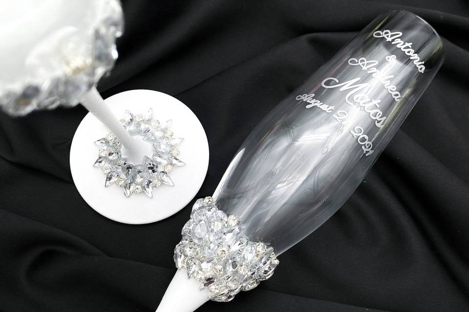 Copas de cristal