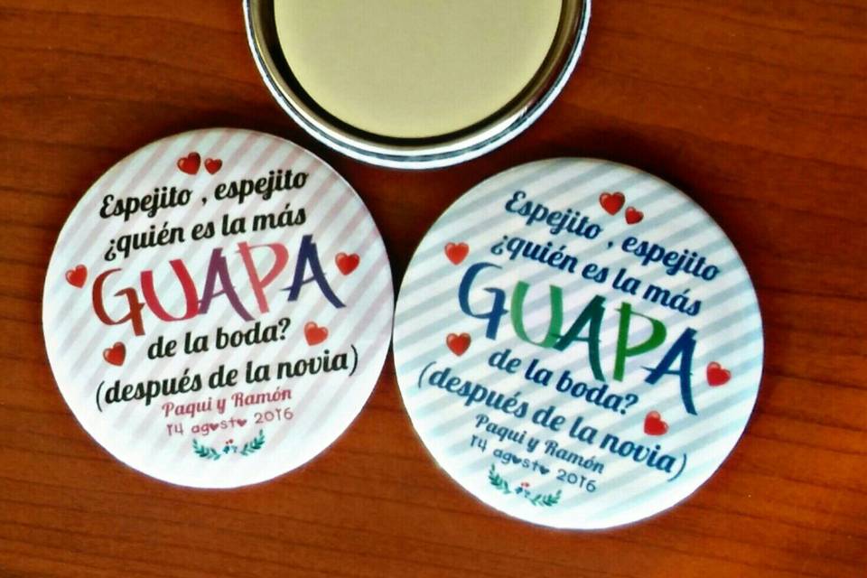 Chapas espejo