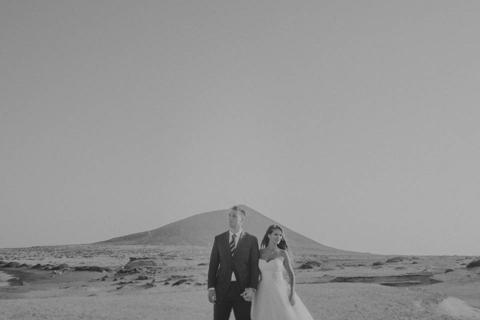 Postboda en el Médano