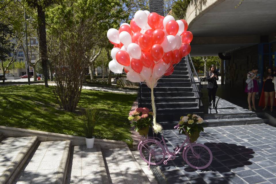 Sueltas de globos solidarias