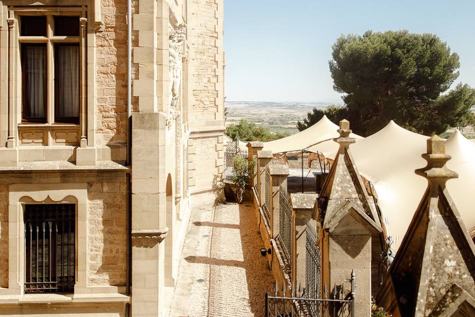 Vistas desde el palacio