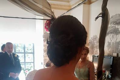 Maquillaje y peinado Boda Alba