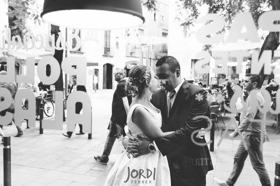 Postboda en Barcelona