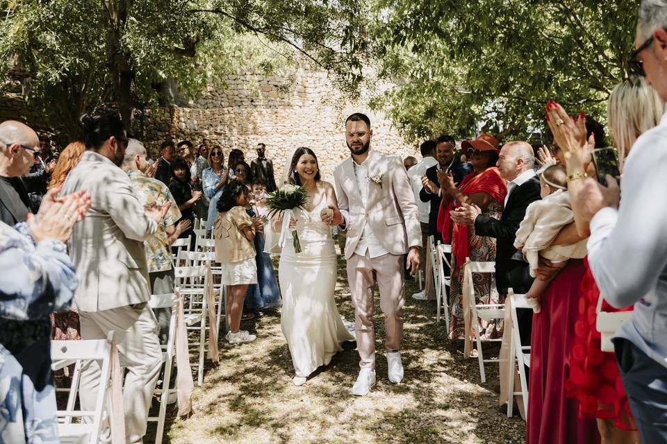 Entrada de la ceremonia