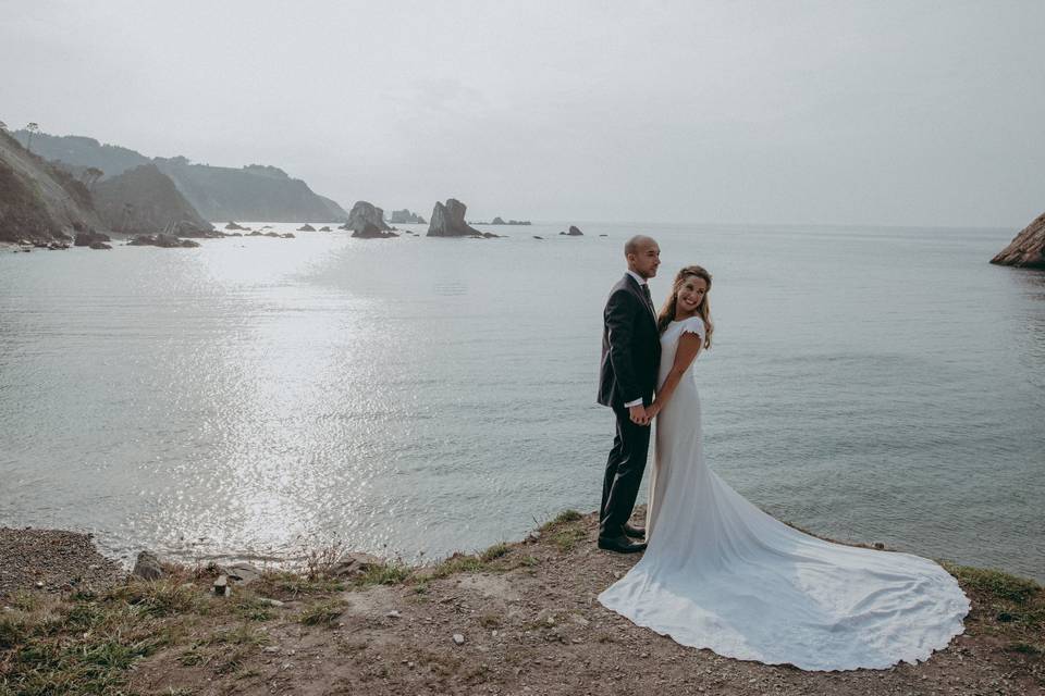 Postboda en la playa