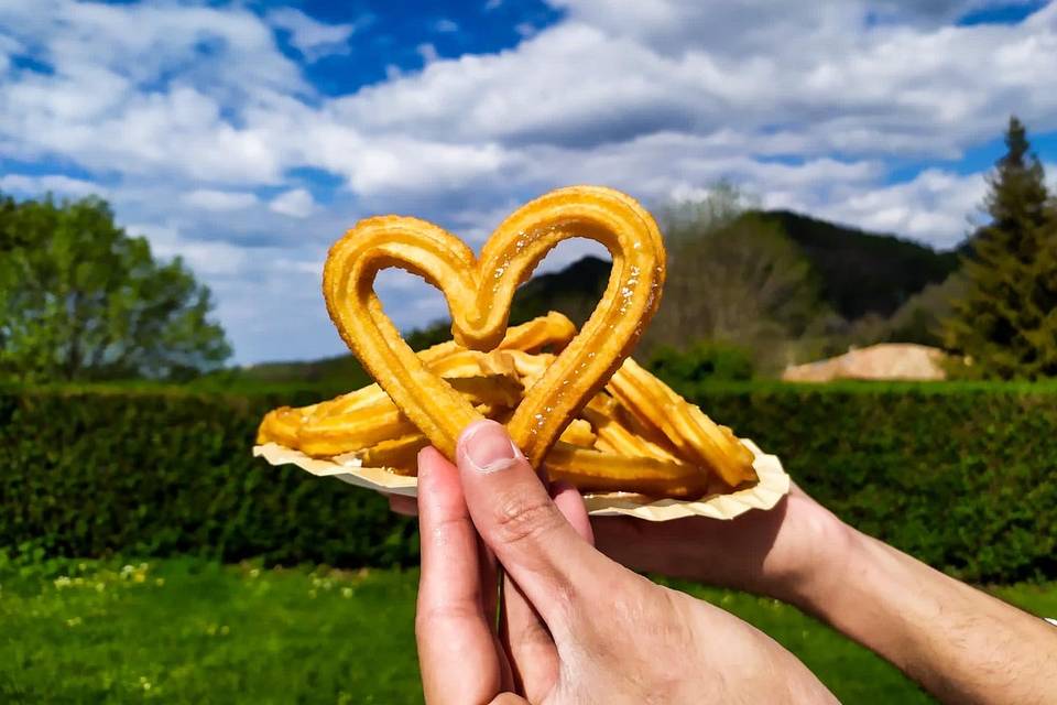 Churro corazón