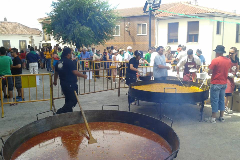 Fiestas en el pueblo