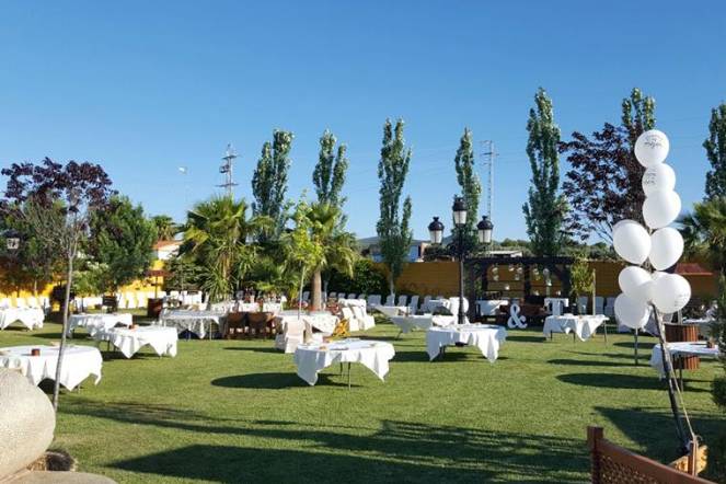 Evento en el jardín