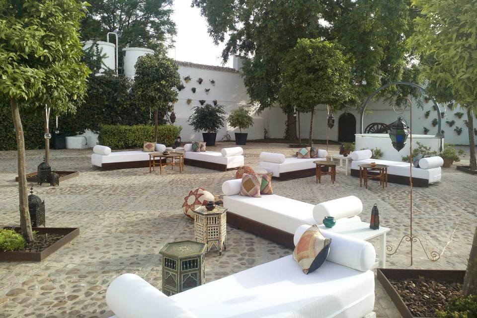 Zona chill out árabe