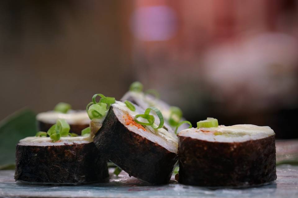Futomaki verduras confitadas