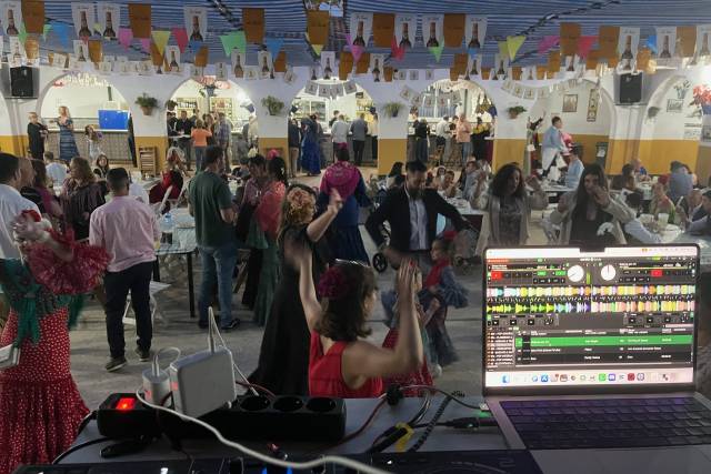 Haciendo bailar a todos