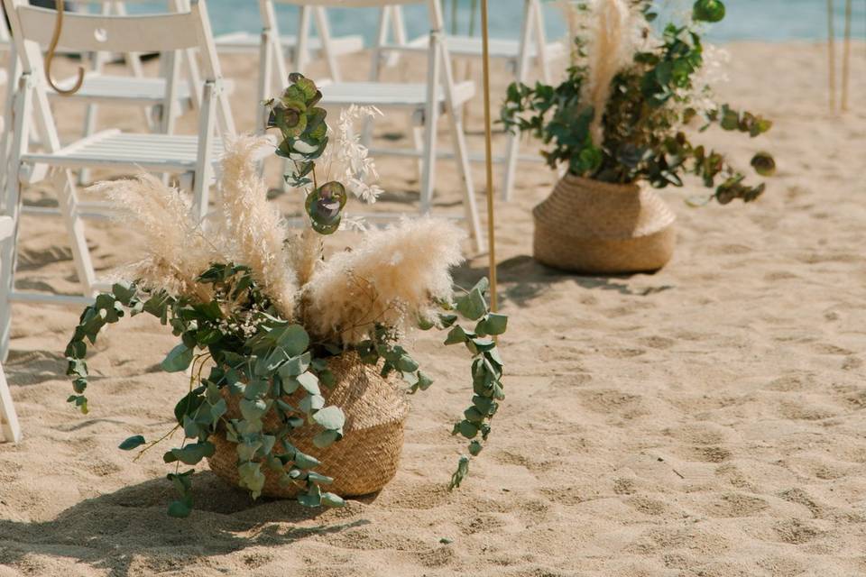 Boda en la playa