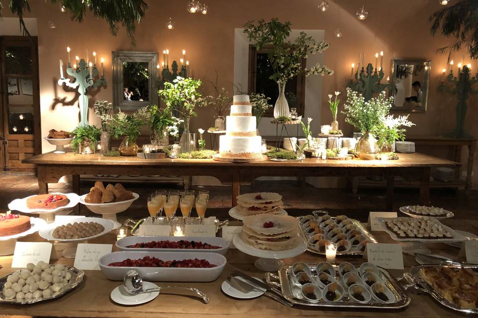 Buffet de postres