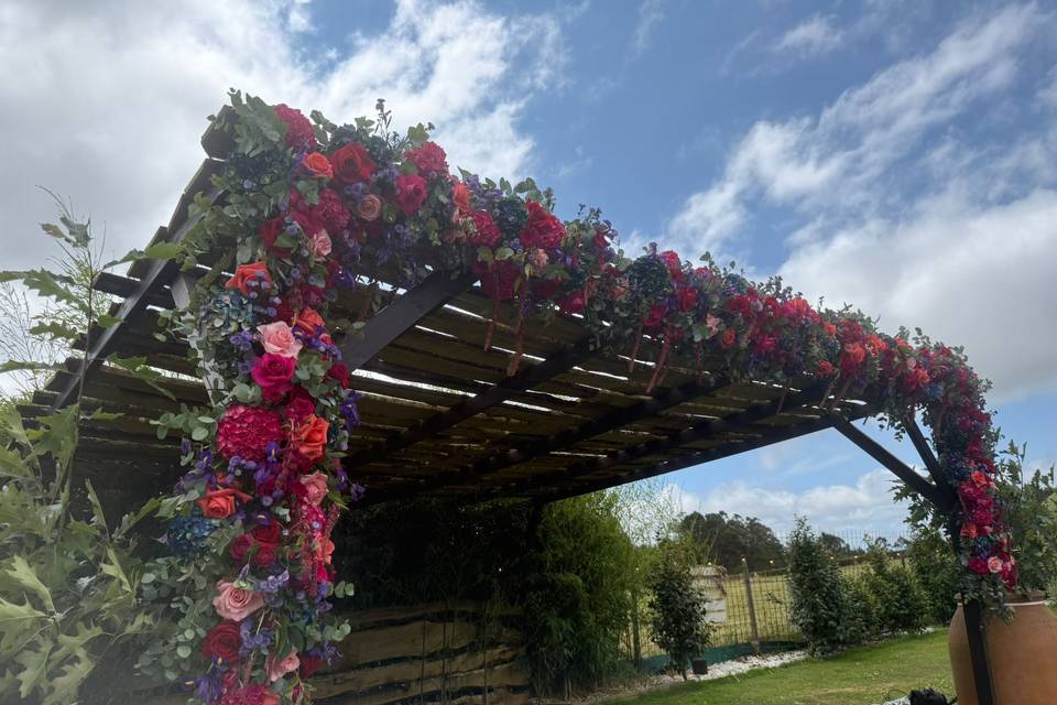 Arco flor natural