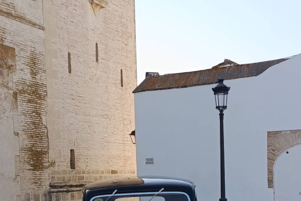 Llegada a la ceremonia
