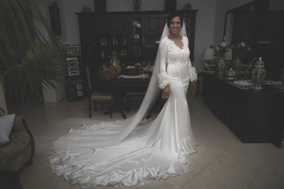 Novia vestida