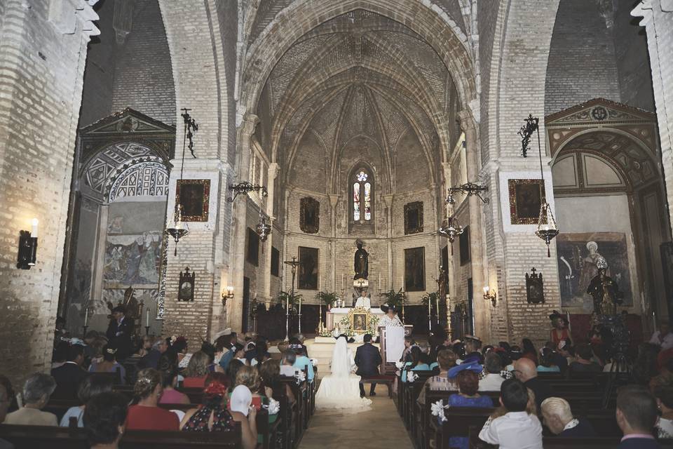 Ceremonia en la iglesia