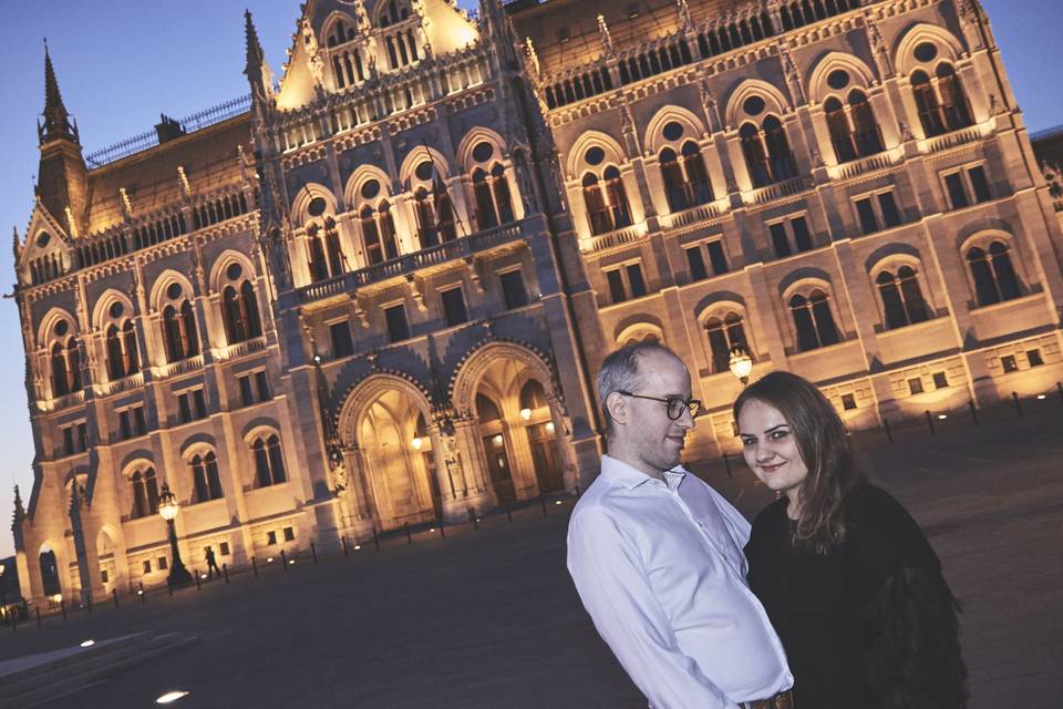 Preboda urbana en Budapest