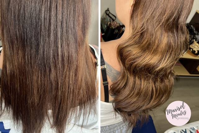 Ondas al agua, antes y después