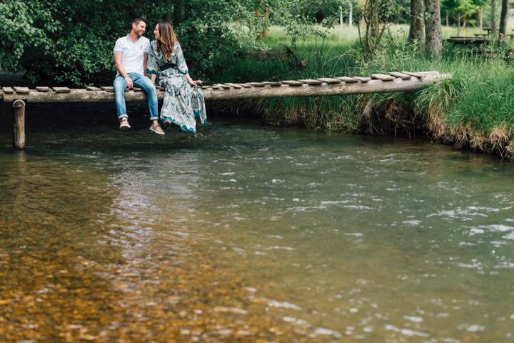 Preboda en la naturaleza