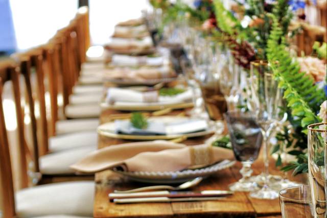 Mesa de boda de Lyseth y Nicolas