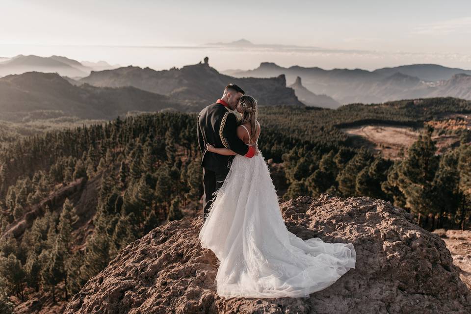 Postboda en la cumbre