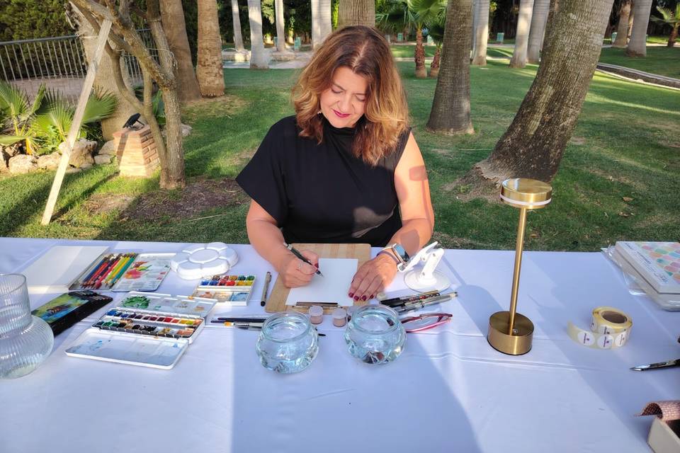 Pastalina live art